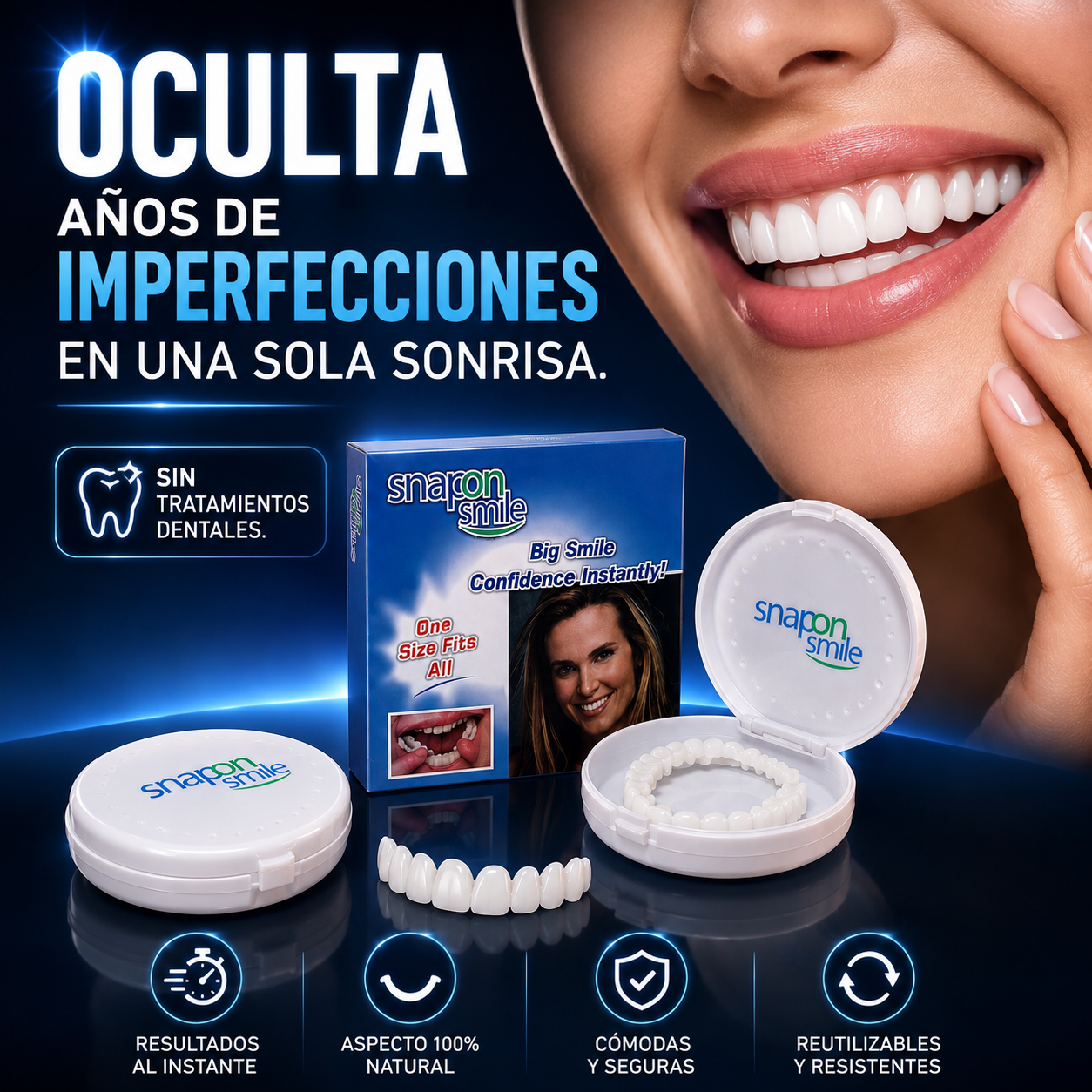 CARILLAS DENTALES-SNAPON SMILE