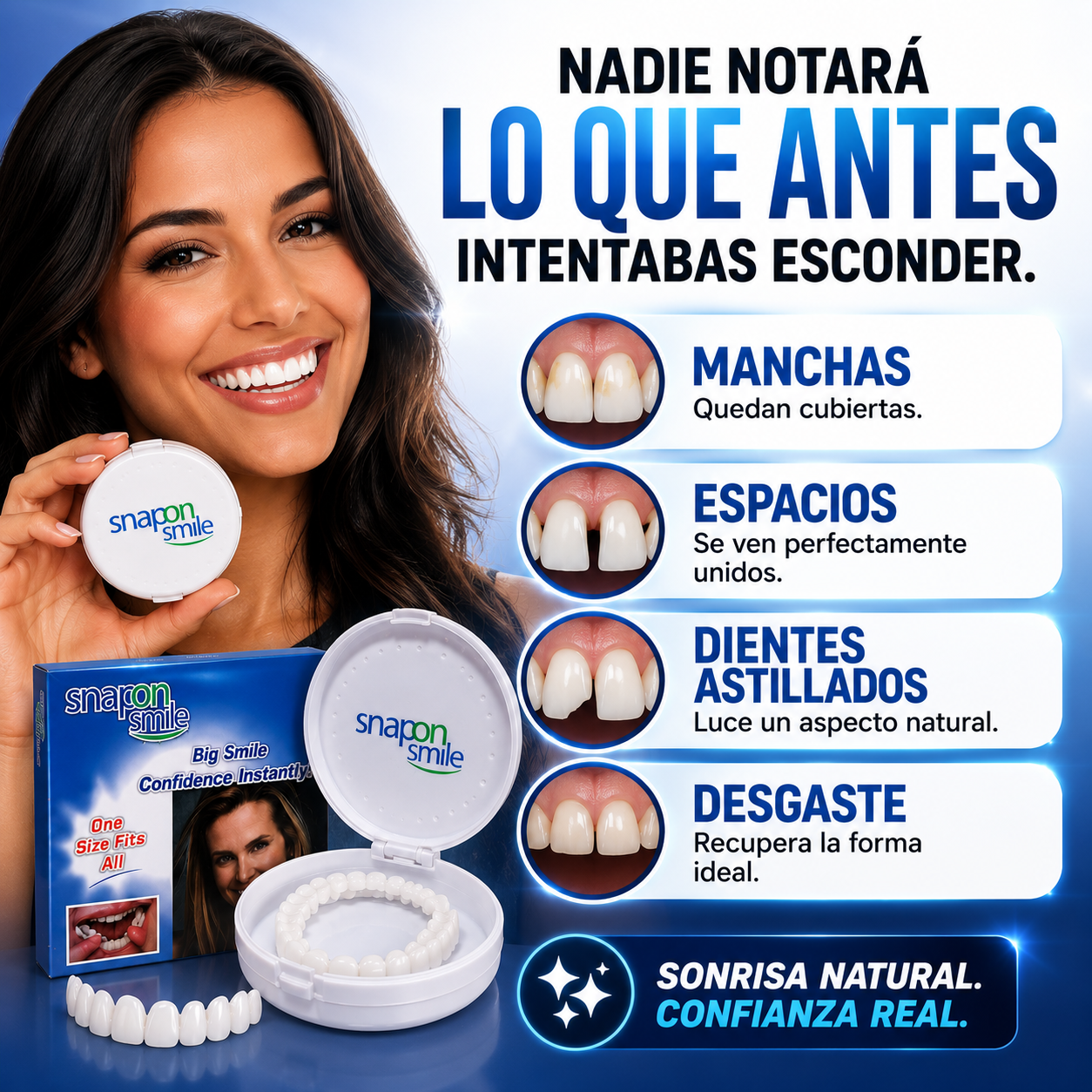 CARILLAS DENTALES-SNAPON SMILE