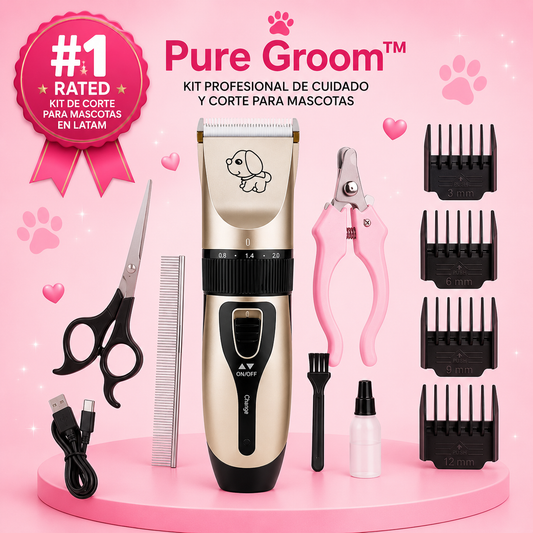 Pure Groom™-Cortadora inalambrica de tu mascota