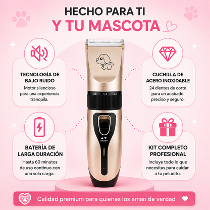 Pure Groom™-Cortadora inalambrica de tu mascota