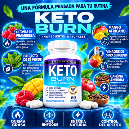 keto burn™-Menos antojos, más energía, cetosis real